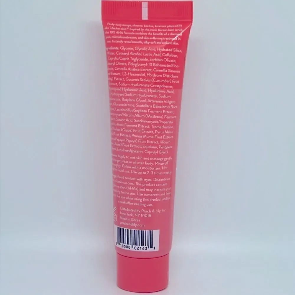 $7🌟 Peach & Lily Body KP Bump Boss Microderm Body Scrub - Picture 2 of 2